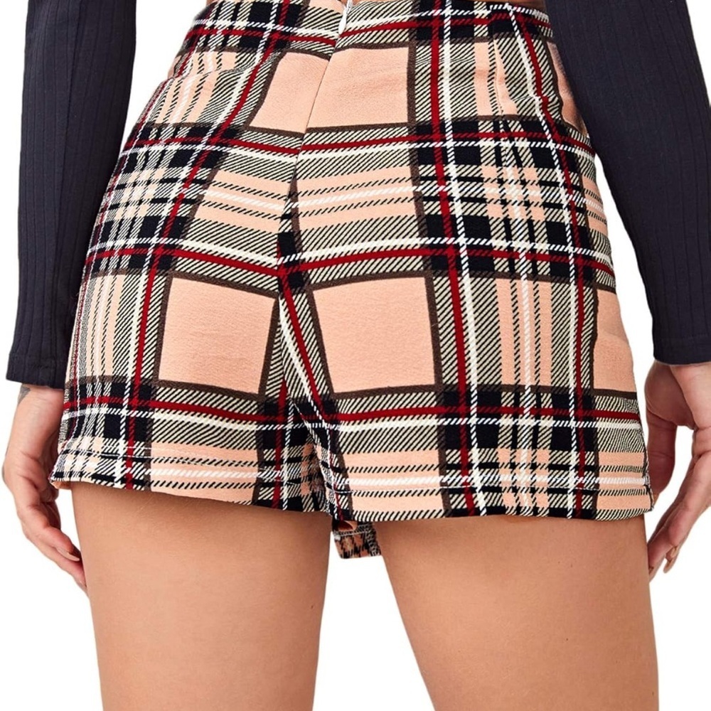 Plaid Mini Skirt - Picture 3 of 12
